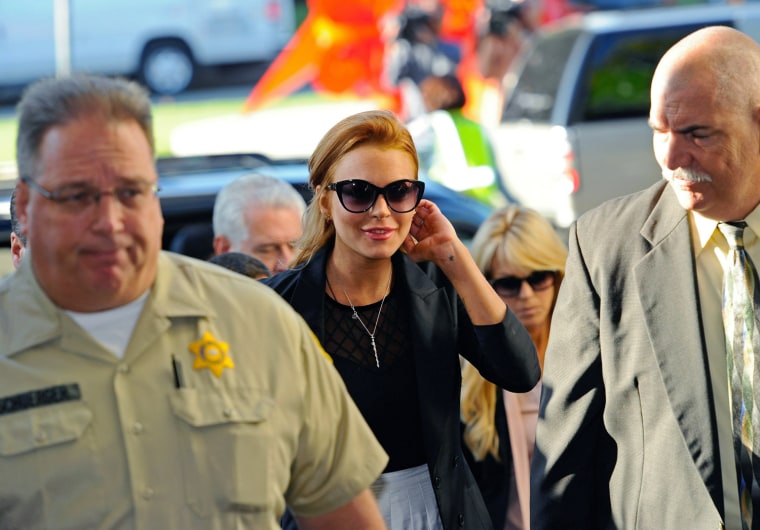 Image: Lindsay Lohan Probation Hearing