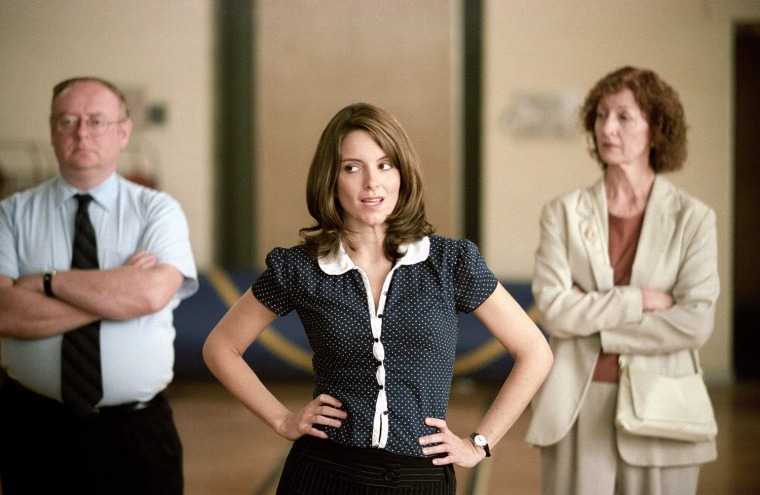 Image: MEAN GIRLS, Tina Fey (foreground), 2004, (c) Paramount/courtesy Everett Collection