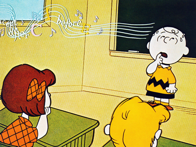 Image: A BOY NAMED CHARLIE BROWN, from left, Patty, Schroeder, Charlie Brown, 1969
