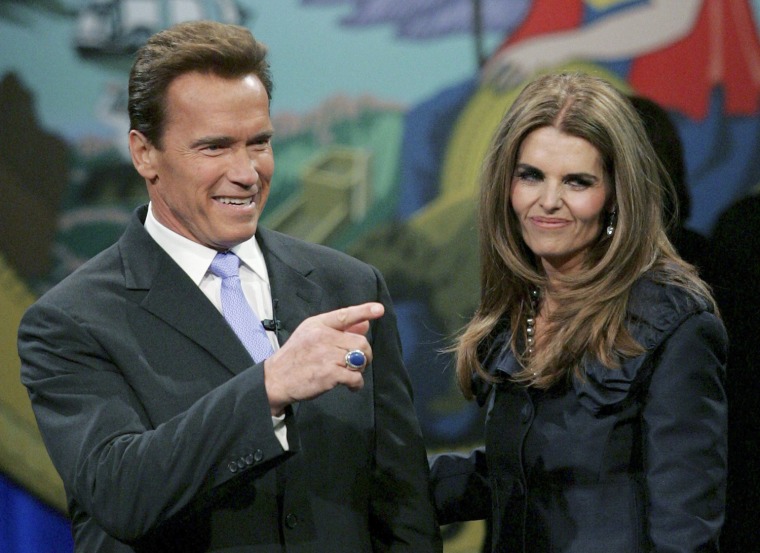 Image: Arnold Schwarzenegger  and Maria Shriver