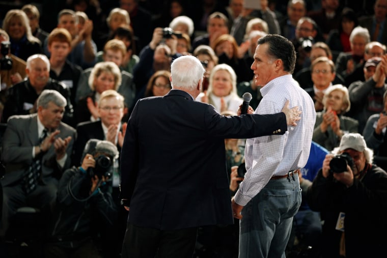 Image: Mitt Romney Takes His Presidential Campaign To New Hampshire