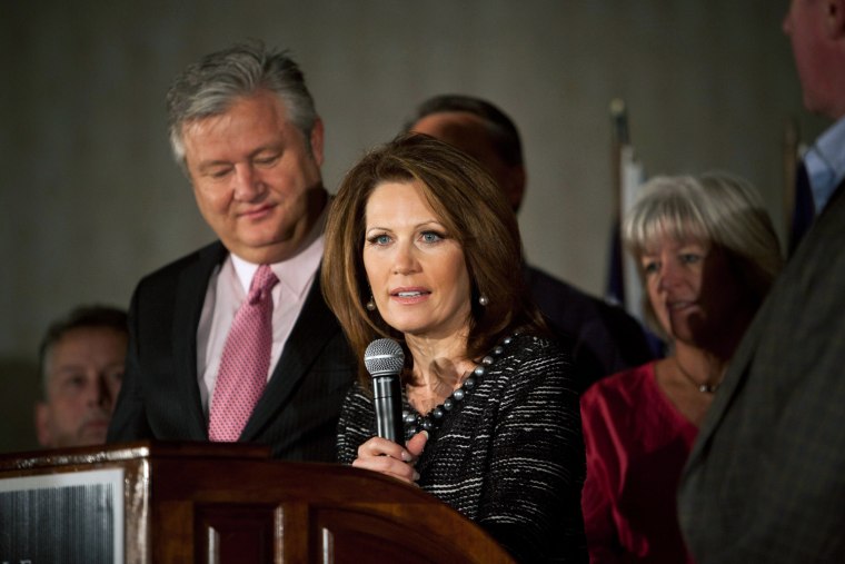 Image: Michele Bachmann Announces She's Suspending Her Campaign For President