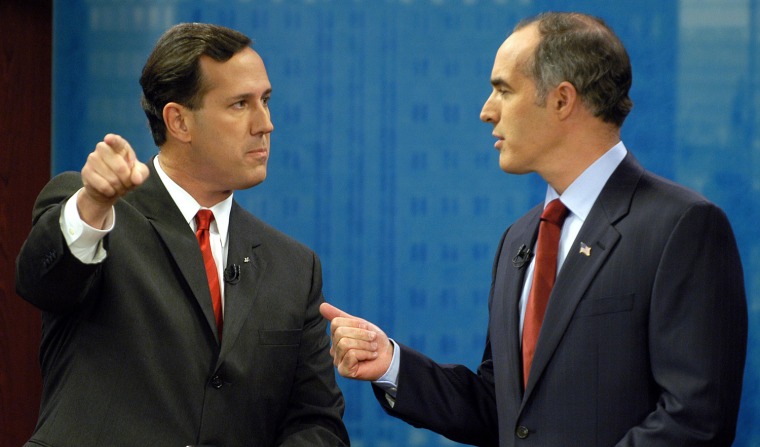 Rick Santorum, Bob Casey