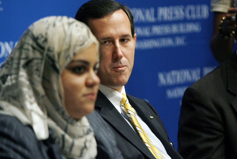 Rick Santorum Gives Speech On \"Islamic Fascism\"