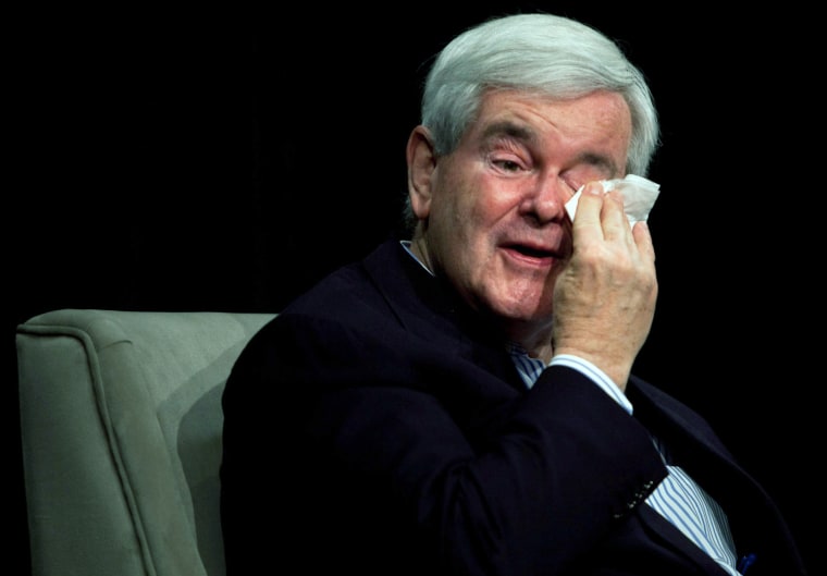Image: BESTPIX  Gingrich Campaigns In Iowa Ahead Of Caucuses