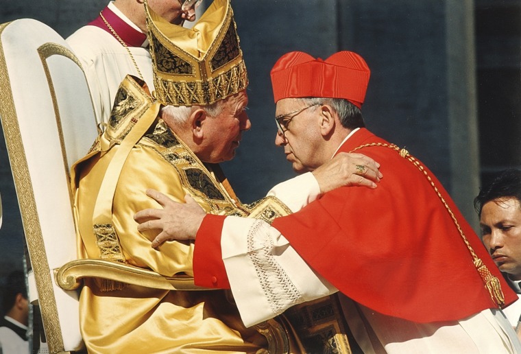Image: Jorge Mario Bergoglio, Pope John Paul II