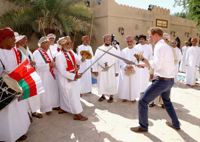 Image: Prince Harry Visits Oman