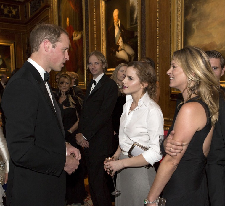 Image: The Duke Of Cambridge Celebrates The Royal Marsden