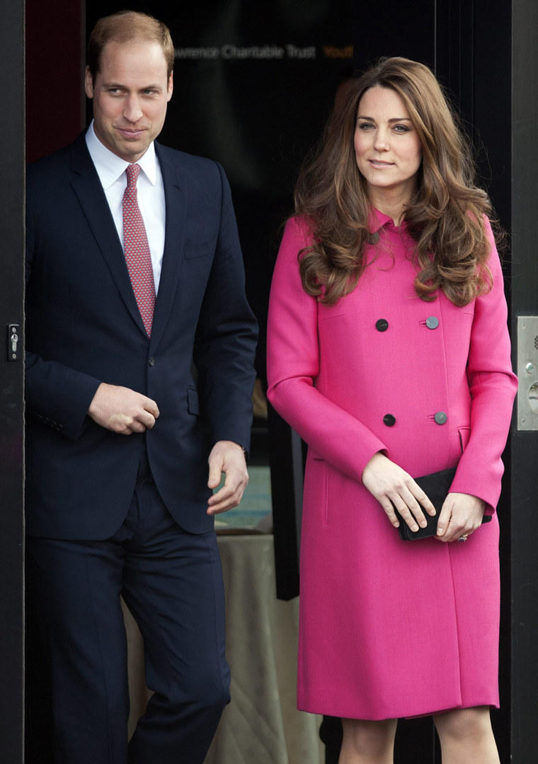 Image: Catherine Duchess of Cambridge and Prince William Duke of Cambridge visit the Stephen Lawrence Centre in London