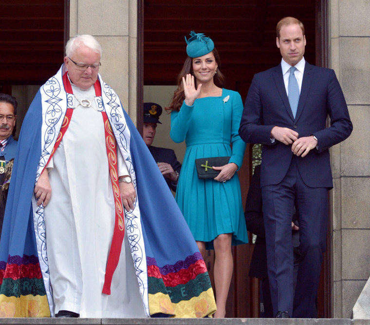 Image: Duke and Duchess of Cambridge visit New Zealand