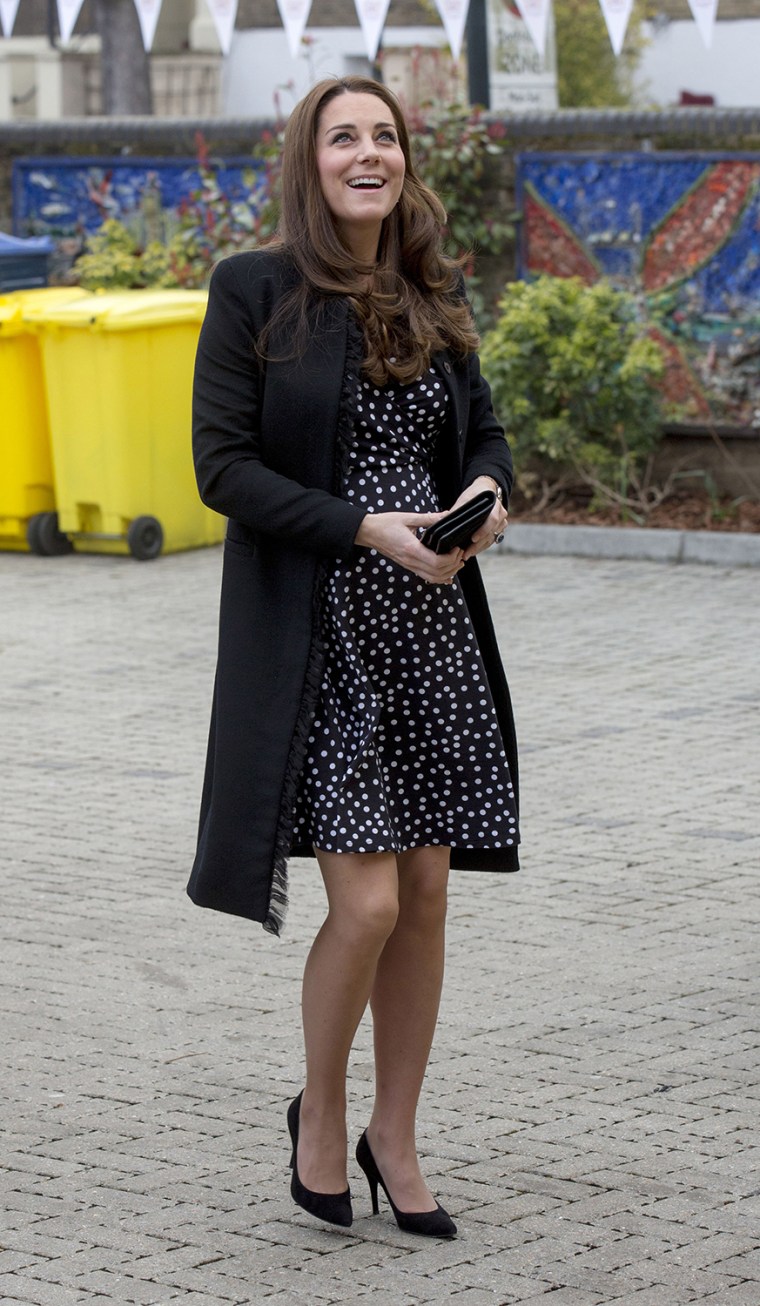 Kate in 2011 MaxMara Studio Dress for Visit to Hope House – What Kate Wore