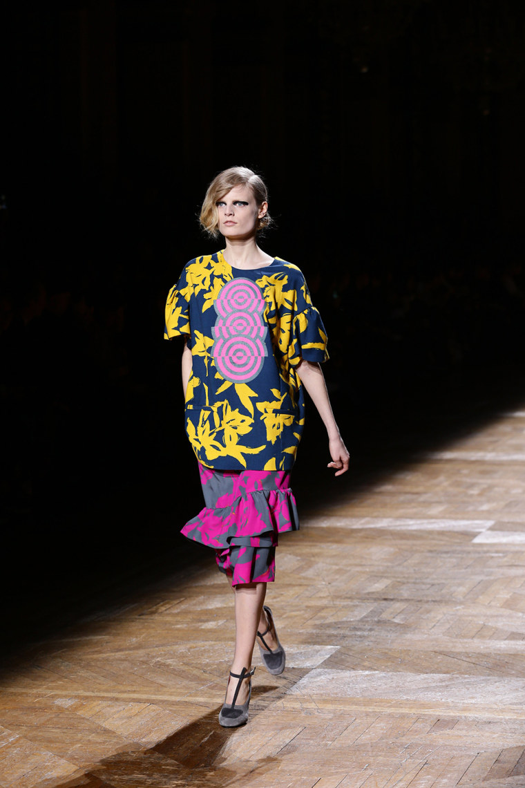 Image: Dries Van Noten : Runway - Paris Fashion Week Womenswear Fall/Winter 2014-2015