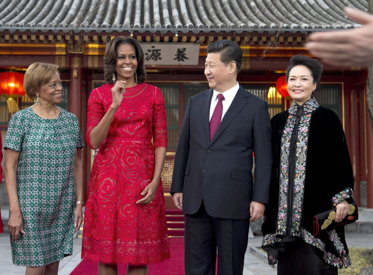Image: First Lady Michelle Obama Travels to China - Day 2
