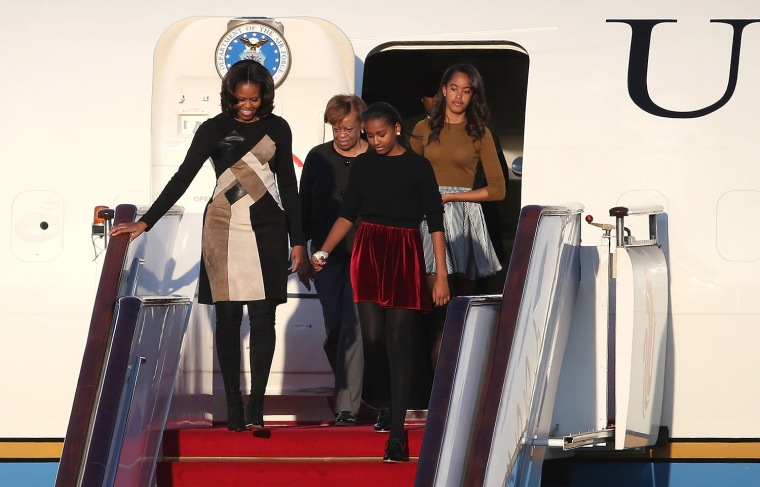 Image: First Lady Michelle Obama Travels to China - Day 1