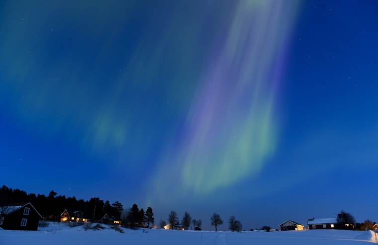 Image: SWEDEN-SPACE-WEATHER-AURORA