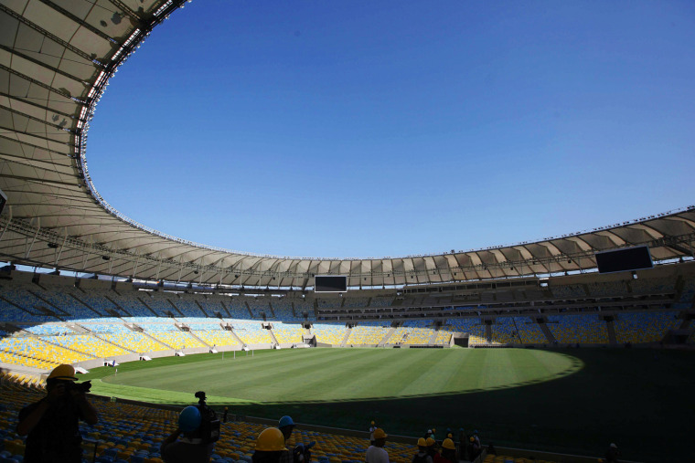 Image: Brazil vs England friendly at Maracana suspended after court order