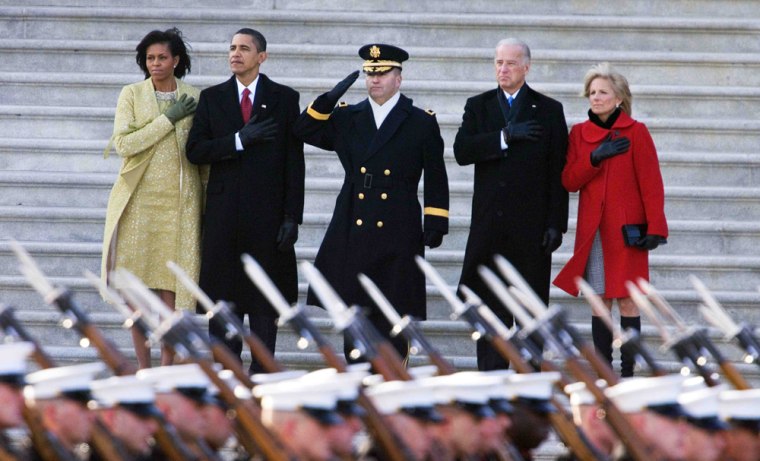 Barack Obama,  Michelle OBama, oe Biden, Jill Biden