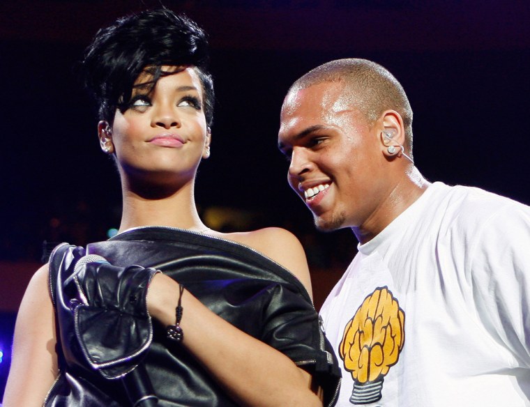 Image: Chris Brown and Rihanna