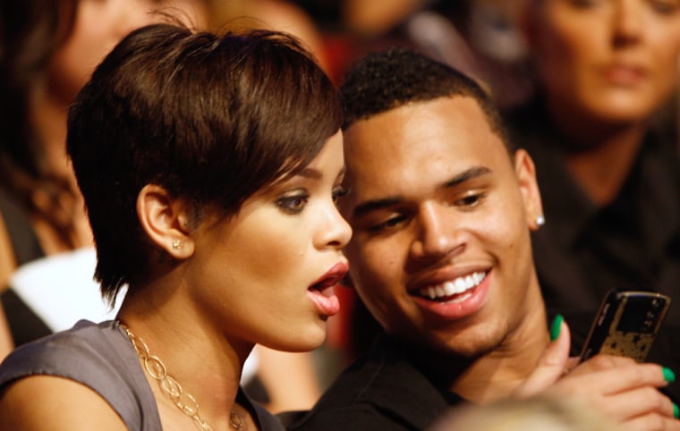 Image: Rihanna,Chris Brown