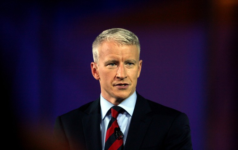CNN's Anderson Cooper moderates the tele