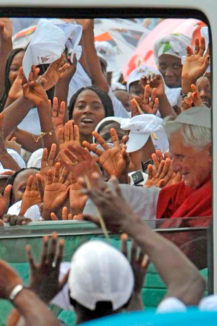 Pope Benedict  XVI in Angola