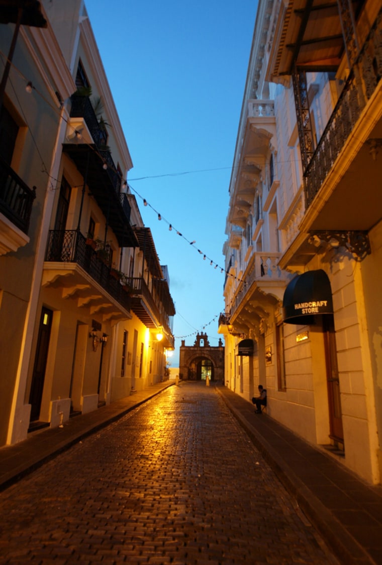 Old San Juan the original capital city of San Juan, Puerto Rico.