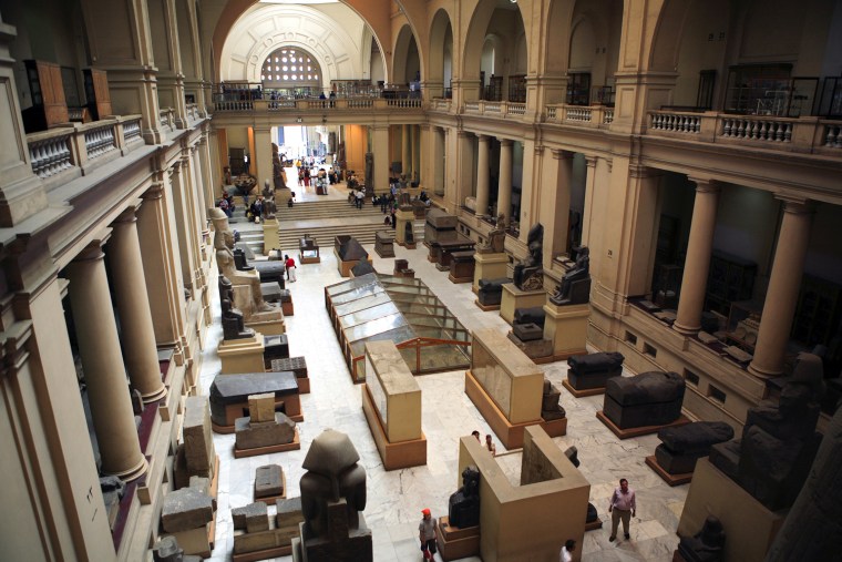Egypte, le Caire, le musee Egyptien