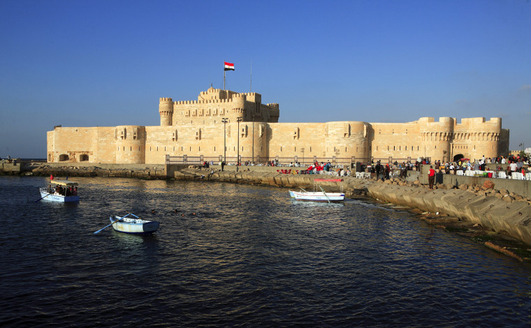 Egypte, Alexandrie, le fort Quatbay