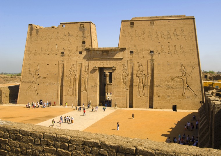 Egypte, temple d'Edfou
