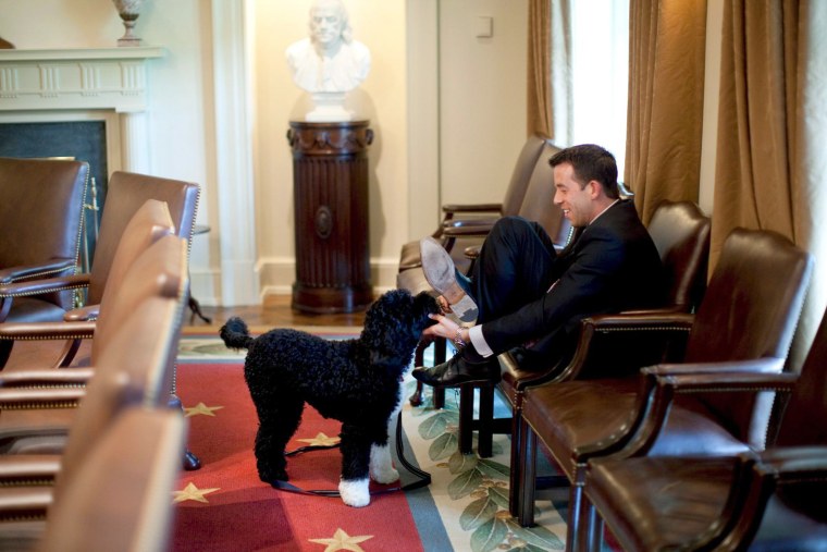 One of 300 pictures released by the White House on Flickr