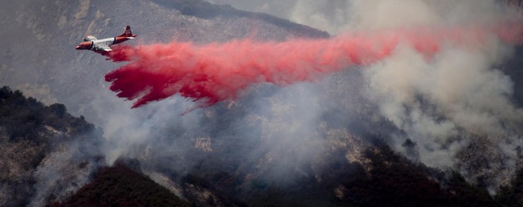 Image: The Jesusita fire in California