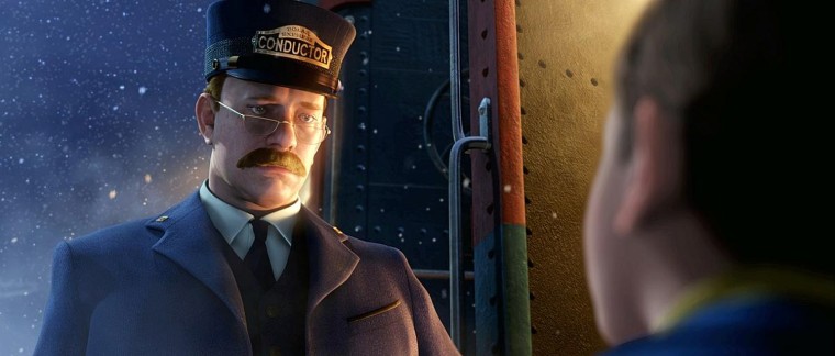 The Polar Express  (2004) Tom Hanks produces and stars in this screen adaptation of the beloved children's book of the same name written by Jumanji author Chris Van Allsburg. Polar Express tells the story of a boy who maintains his belief in Santa Claus despite the teasing of his more cynical friends. The boy's conviction is rewarded one Christmas Eve when a steam train, guided by Hanks, appears in front of his house and carries him and his disbelieving friends off to the North Pole. Robert Zemeckis is onboard to produce and possibly direct.