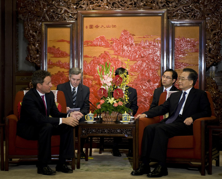 US Treasury Secretary Geithner Visits China