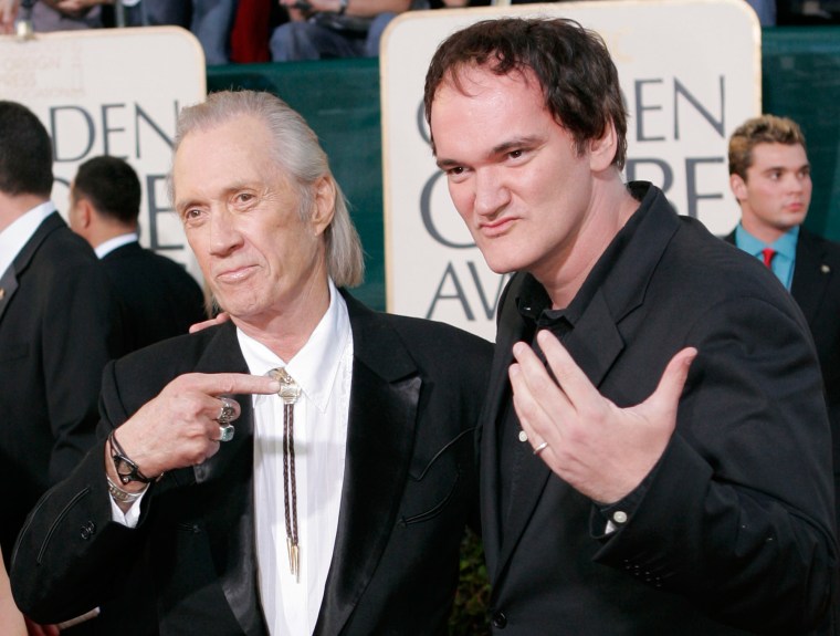Image: David Carradine, Quentin Tarantino