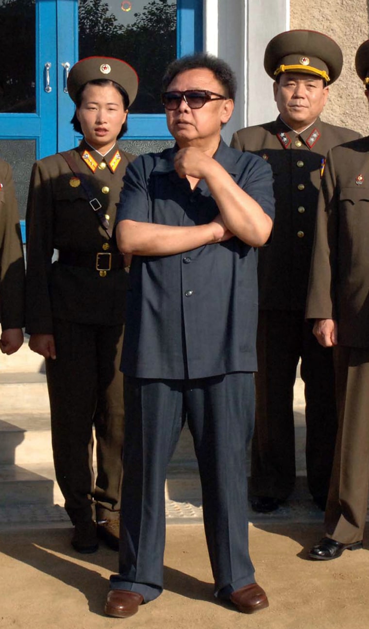 Image: North Korean leader Kim Jong-il