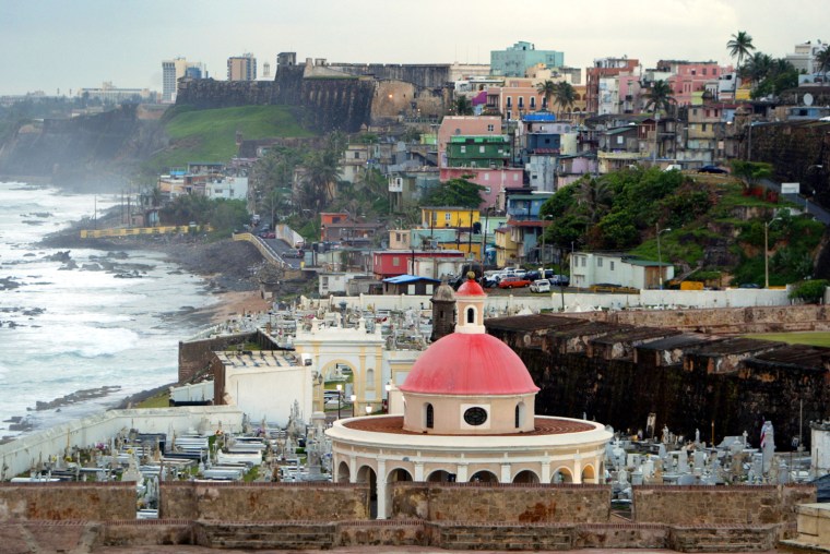 Image: Old San Juan the original capital city of San Juan, Puerto Rico.