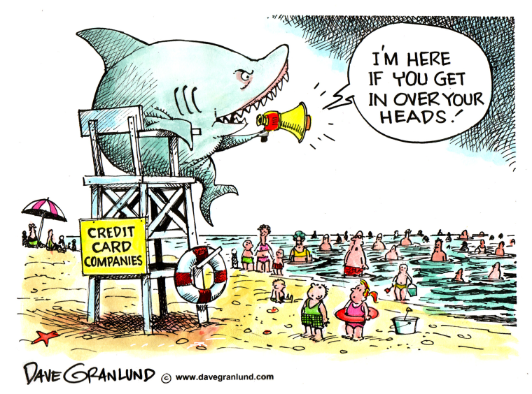 Cartoons: The credit crunch