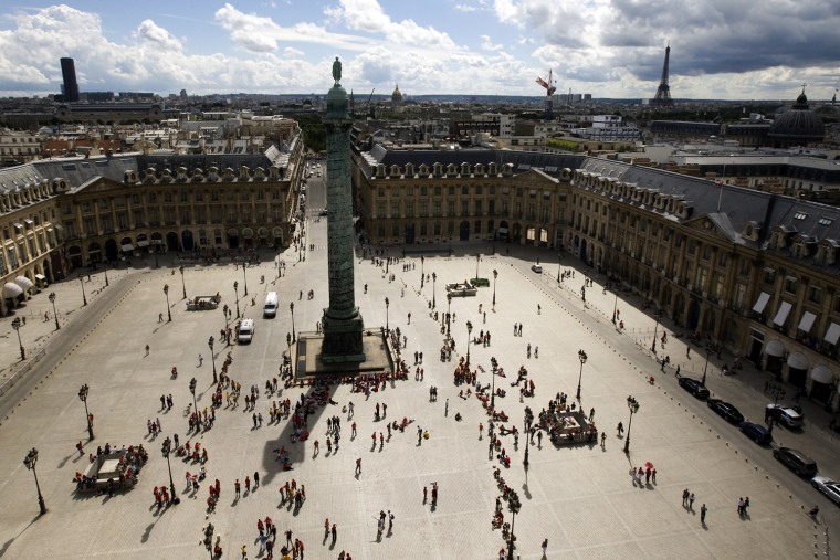 Image: The Place Vendome is seen in Paris