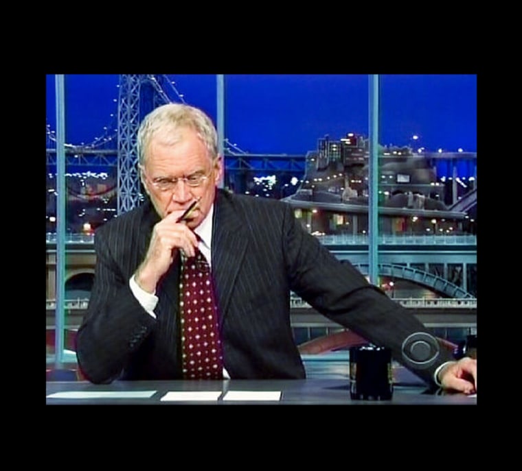 Late-night host David Letterman acknowledged on his show that he had sexual relationships with female employees and that someone tried to extort $2 million from him over the affairs. CBS says an employee has been charged with attempted grand larceny in the case.

Letterman told his story during a taping of his show, mixing in jokes to an audience that seemed confused about what it was. He called it a \"bizarre experience\" that left him feeling disturbed and menaced.

In a release from the show's production company, Letterman said he referred the matter to the Manhattan district attorney's office. An investigation ended in an arrest Thursday after Letterman issued a phony $2 million check to keep the matter silent.
