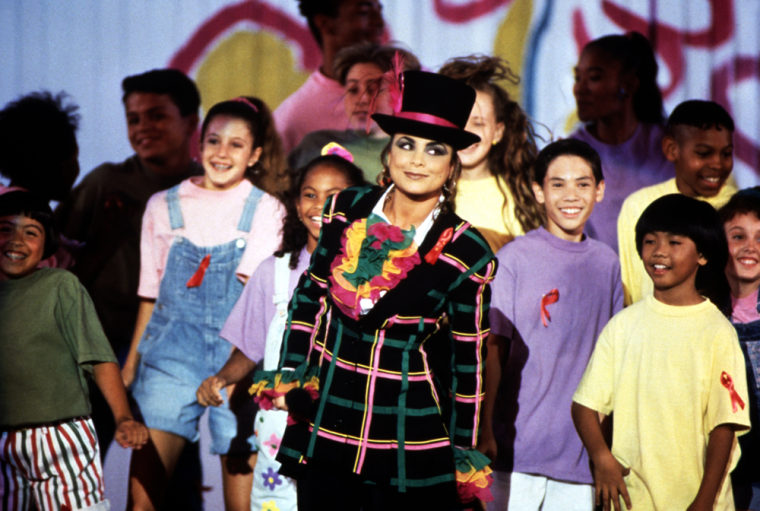 FOR OUR CHILDREN: THE CONCERT, Paula Abdul, 1993, © Disney Channel / Courtesy: Everett Collection