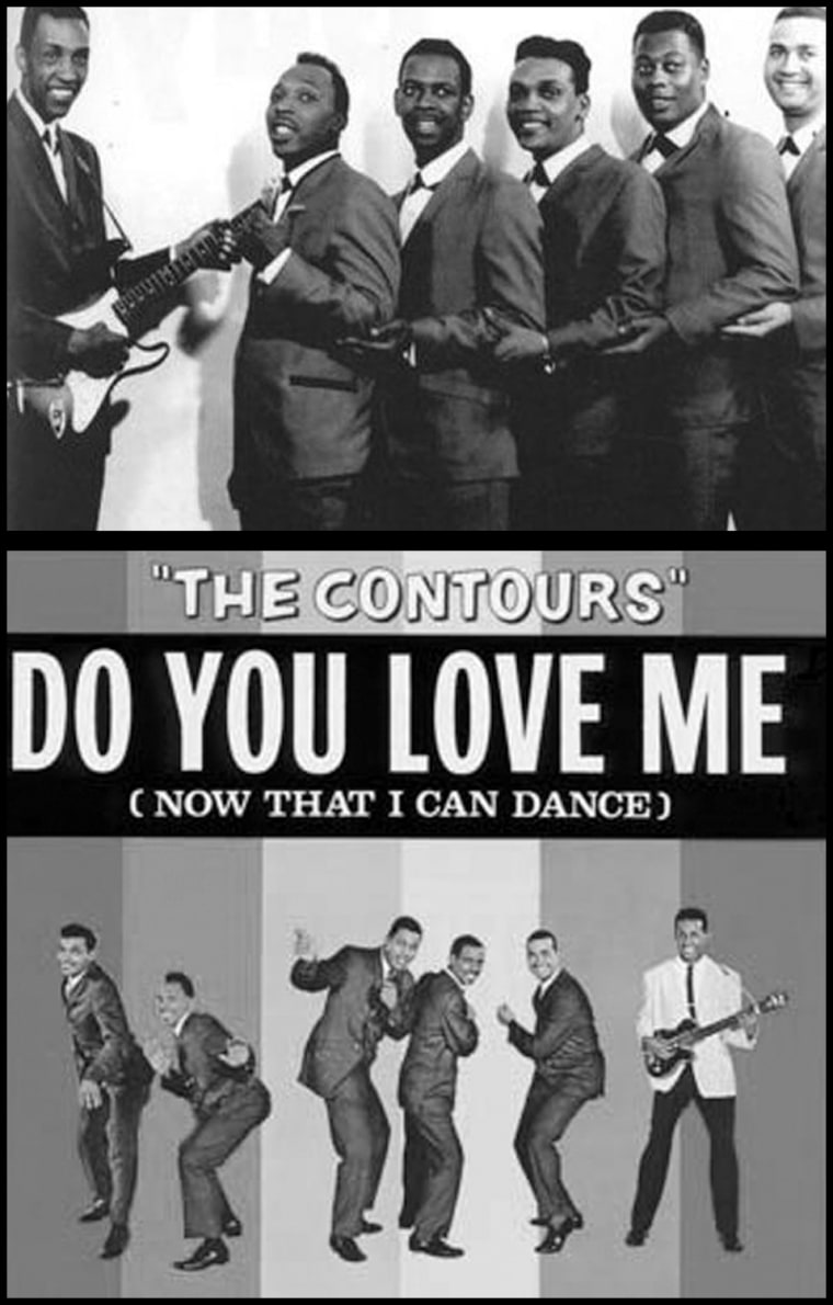 The Contours were one of the early African-American soul singing groups signed to Motown Records. The group is best known for its singular Billboard Top 10 hit, \"Do You Love Me,\" a song that peaked twice in the Top 20.