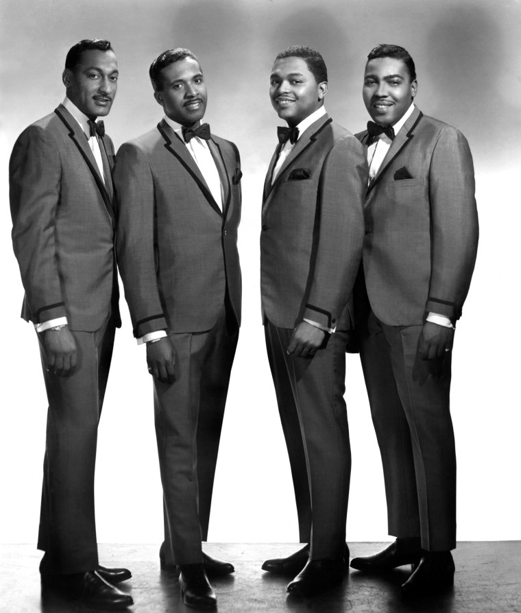 The Four Tops, (Abdul 'Duke' Fakir, Levi Stubbs, Lawrence Payton, Renaldo 'Obie' Benson), ca. 1966