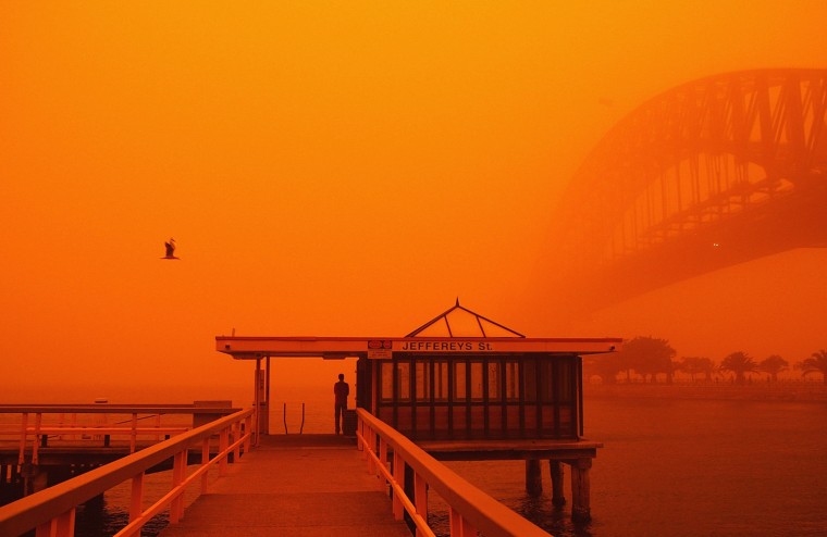Image: Dust Storm Blankets Sydney