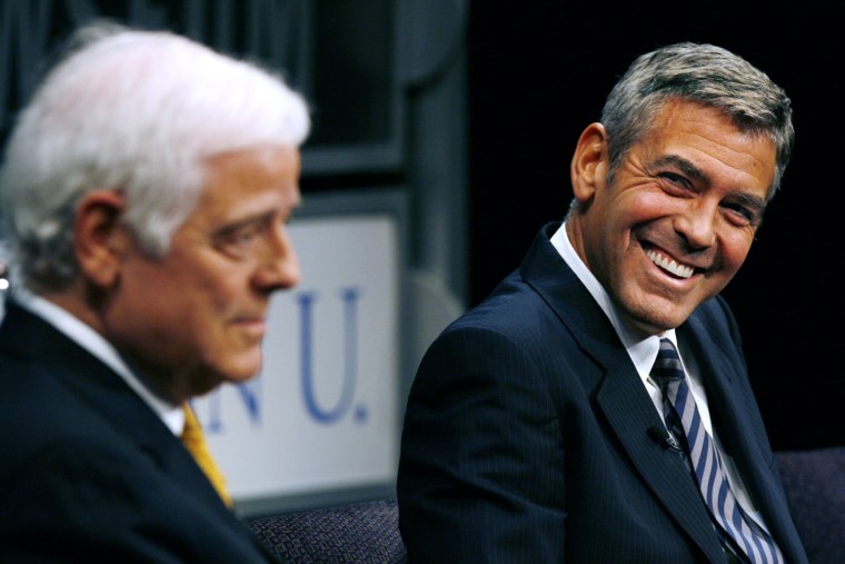 Image: Nick Clooney, George Clooney