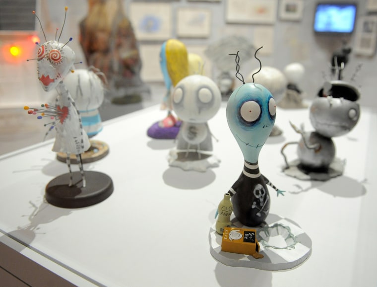Image: Media Preview Of The Museum Of Modern Art: Tim Burton