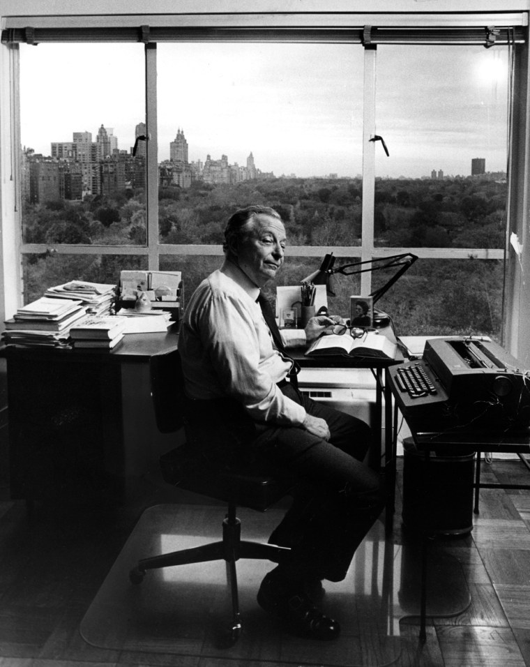 Image: Irving Kristol at his home in New York in 1981.