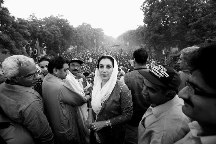 Former Prime Minister Benazir Bhutto Returns To Pakistan
