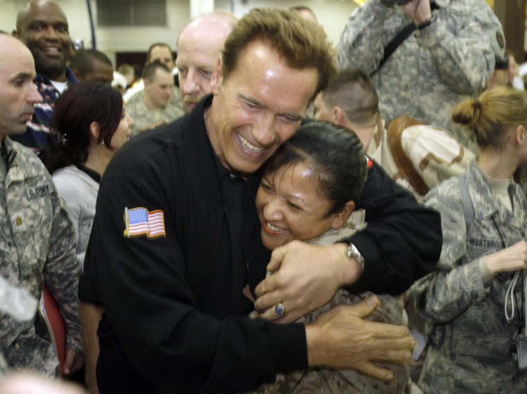 California's Governor Arnold Schwarzeneg