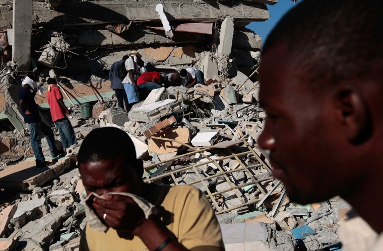 Image: Haiti Struggles With Death And Destruction After Catastrophic Earthquake
