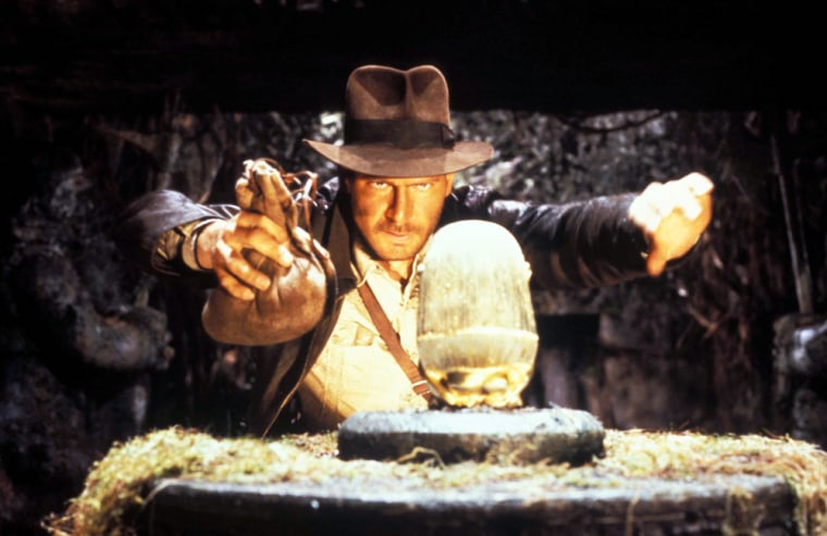 Raiders of the Lost Ark (also known as Indiana Jones and the Raiders of the Lost Ark) is a 1981 American action-adventure film directed by Steven Spielberg, produced by George Lucas, and starring Harrison Ford. It is the first film in the Indiana Jones franchise, and pits Indiana Jones (played by Ford) against the Nazis, who search for the Ark of the Covenant, in an attempt to make their army invincible. The film co-starred Karen Allen as Indiana's former lover Marion Ravenwood; Paul Freeman as Indiana's nemesis, French archaeologist René Belloq; John Rhys-Davies as Indiana's sidekick, Sallah; and Denholm Elliott as Indiana's colleague, Marcus Brody.